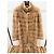 Autre Marque Abrigo de visón para mujeres Castaño - vista 2