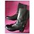 Prada Black Leather Heels Size 37 - view 2