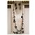 Magnifica parure DOLCE & GABBANA collana bracciale orecchini con perle nere swarovski logo e scritte Nero Argento - vista 9