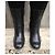 Autre Marque Botas Hush Puppies de cuero negro Talla 36 - vista 3
