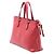 Bamboo Bolsa de couro vermelho Gucci com tassel de bambu - vista 2