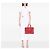 Bamboo Bolsa de couro vermelho Gucci com tassel de bambu - vista 7