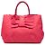 Prada Pink Tessuto Fiocco Bow Tote