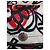 Borsa a spalla Coach con stampa floreale Nero Rosa Bianco Rosso - vista 5