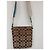 Borsa a spalla Coach monogramma marrone e turchese - vista 3