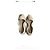 Bailarinas UGG de lã bege com pompom - vista 2