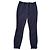 Calça de lã virgem azul marinho The Row Azul escuro