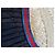 Schwarzer plissierter Gucci-Rock mit Logo-Band Rot Blau - Ansicht 5