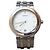 Relógio de quartzo Seiko Lassale ref. 8N25-6000 Prata Dourado