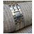 Relógio de quartzo Seiko Lassale ref. 8N25-6000 Prata Dourado - vista 10