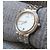 Relógio de quartzo Seiko Lassale ref. 8N25-6000 Prata Dourado - vista 11