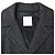 Sandro Single-Breasted Tweed Coat with Pockets in Grey Wool - view 5