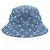 Cappello bucket in denim essenziale Monogram Louis Vuitton Blu - vista 4