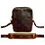 Borsa a Spalla Mini Danube in Pelle Monogram Louis Vuitton Marrone