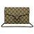 Borsa a Spalla 2 in 1 Gucci Dionysus GG Supreme in Pelle Marrone - vista 2