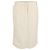 Falda Midi Max Mara en Lino Crema Blanco Crudo