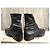 Autre Marque Botines Parallèle de cuero negro - vista 4