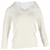 Max Mara V-Ausschnitt Pullover aus cremefarbenem Baumwoll Weiß Roh  - Ansicht 1
