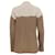 Sandro Kabelstrickpullover aus brauner Wolle  - Ansicht 3