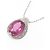 Autre Marque Collana in Tormalina e Diamante in Pt900 K18WG Argento - vista 3