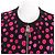 Louis Vuitton Yayoi Kusama Infinity Dot Ein Stück Schwarz Pink - Ansicht 4