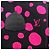 Louis Vuitton Yayoi Kusama Infinity Dot Ein Stück Schwarz Pink - Ansicht 5