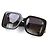 Timeless Gafas de sol Chanel COCO Mark de forma cuadrada Castaño Marrón oscuro