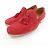 Autre Marque Ferrante Lederschuhe Rot - Ansicht 3