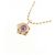 Autre Marque Collana in zaffiro rosa Au750 - vista 3