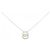 Autre Marque Collana di diamanti Pt900/Pt850 Argento
