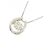 Autre Marque Collana di diamanti Pt900/Pt850 Argento - vista 3