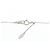 Autre Marque Platin-Diamant-Halskette Silber - Ansicht 5