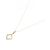 Autre Marque Collar de diamantes Au750 K18YG PT900 Dorado - vista 2
