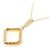 Autre Marque Collar de diamantes Au750 K18YG PT900 Dorado - vista 4