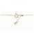 Autre Marque Collar de diamantes Au750 K18YG PT900 Dorado - vista 5
