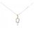 Autre Marque Collana in quarzo e diamanti Au750 D'oro