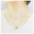 Autre Marque Collar Inicial M en Diamante Au750 Plata - vista 6