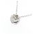 Autre Marque Collana Flower in Diamanti Au750 Argento - vista 4