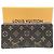 Louis Vuitton Cartera larga Brazza marrón Castaño
