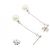 Tiffany & Co Orecchini a goccia in argento 925 Tiffany - vista 3