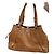 Autre Marque Borsa in pelle marrone