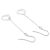 Tiffany & Co Orecchini a pendente Open Heart di Tiffany Argento - vista 3