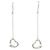 Tiffany & Co Orecchini a goccia Open Heart di Tiffany Argento