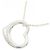 Tiffany & Co Collana Open Heart Tiffany Argento - vista 4
