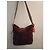 Vintage lila Wildleder Coach Umhängetasche Bordeaux - Ansicht 2