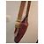 Vintage lila Wildleder Coach Umhängetasche Bordeaux - Ansicht 5