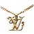 Collana Pendente a Catena LV Squared NIGO x Louis Vuitton D'oro