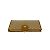 Céline Celine Macadam Triomphe Logo Leder Bifold Geldbörse mit Verschluss Braun Beige - Ansicht 3
