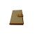 Céline Celine Macadam Triomphe Logo Leder Bifold Geldbörse mit Verschluss Braun Beige - Ansicht 5