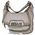Borsa a mano Coach in pelle beige